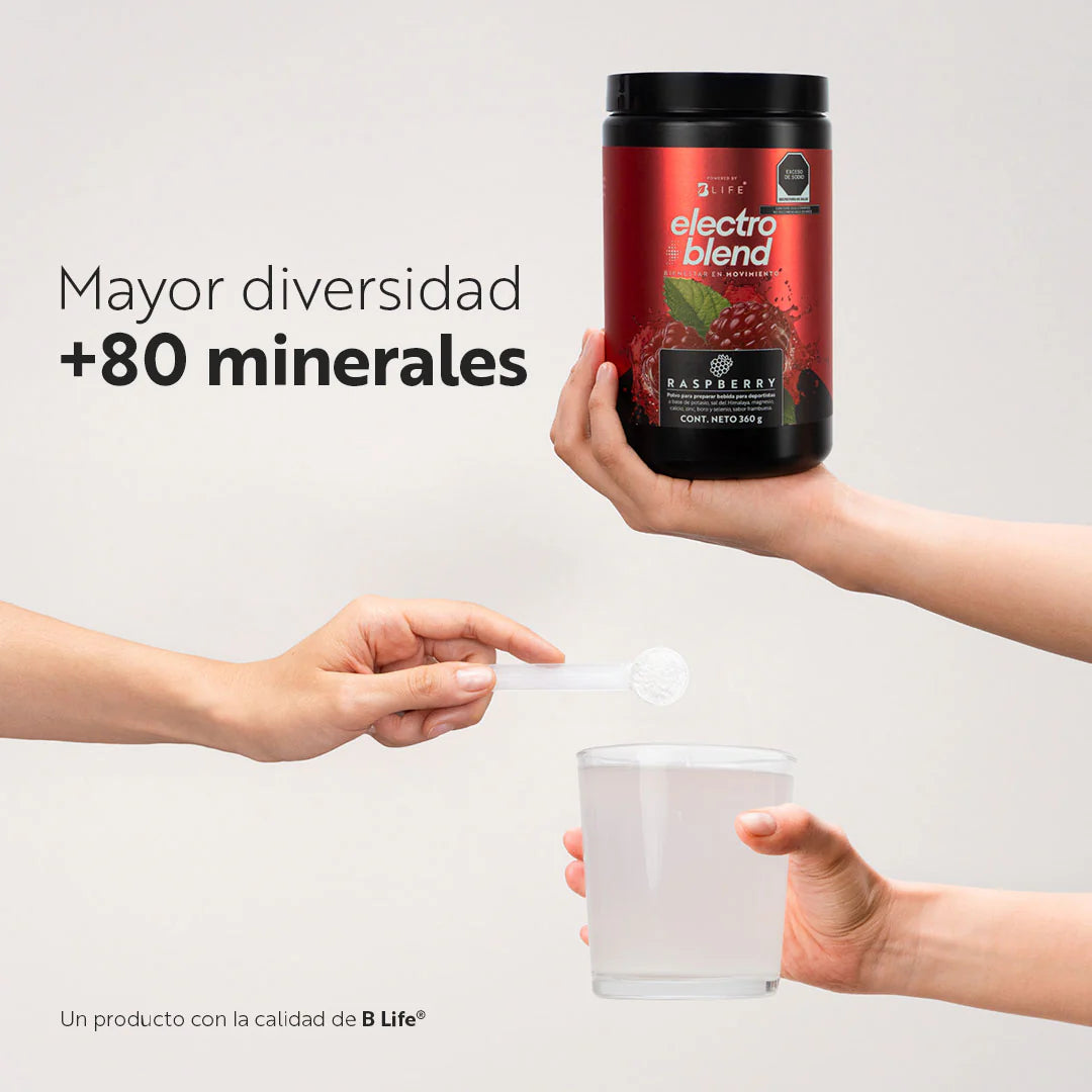 Electroblend Raspberry | Bebida Hidratante Frambuesa 60 servicios