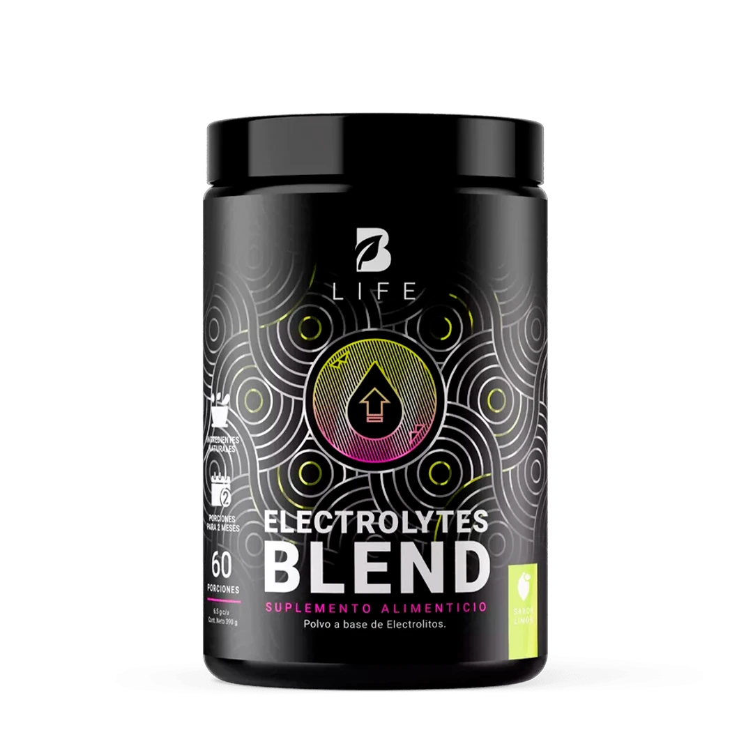 Electrolitos Sin Azúcar | con Citrato de Potasio, Magnesio, Calcio, Sodio, Zinc | Sabor Lemon | 60 servicios