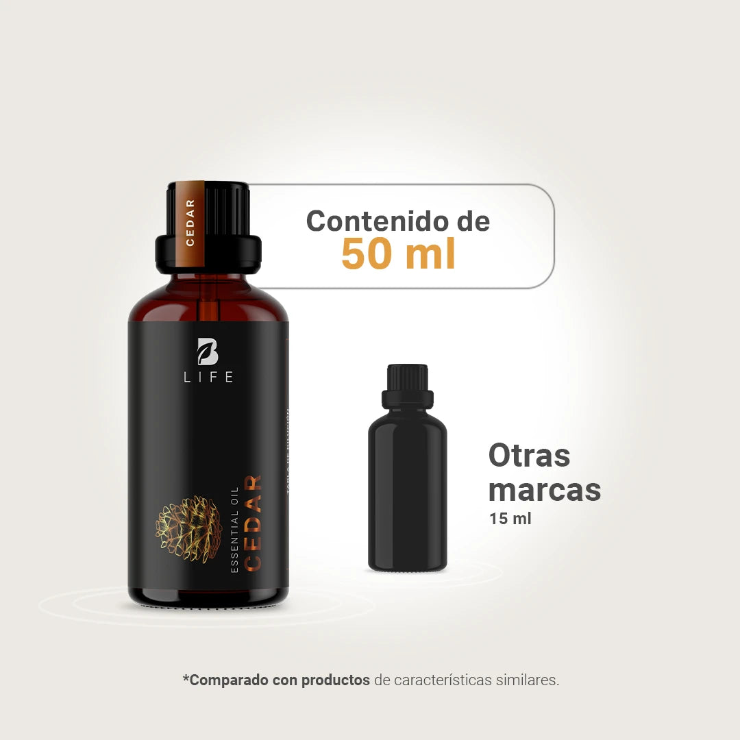 Essential Oil Cedar | Aceite Esencial Cedro 50 ml