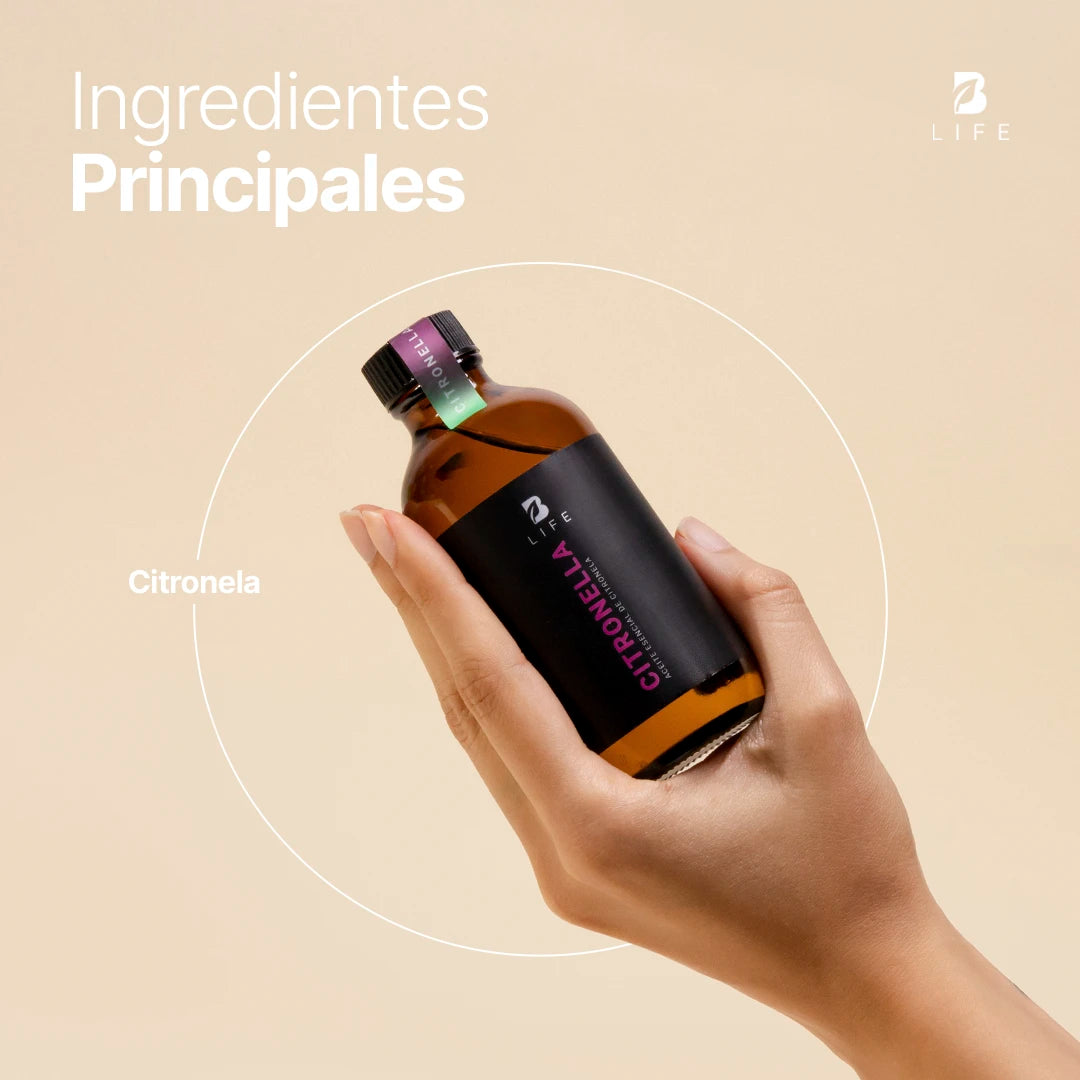 Essential Oil Citronella | Aceite Esencial de Citronela 50 y 120 ml