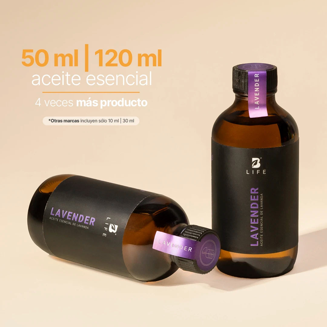Essential Oil Lavender | Aceite Esencial Lavanda 50 y 120 ml
