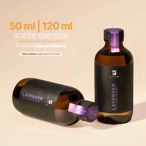 Essential Oil Lavender | Aceite Esencial Lavanda 50 y 120 ml