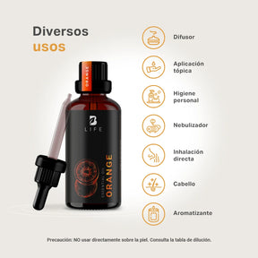 Essential Oil Orange B Life. Aceite Esencial de Naranja 50 ml