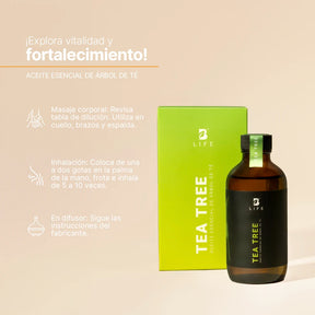 Essential Oil Tea Tree | Aceite Esencial Árbol de Té 50 y 120 ml
