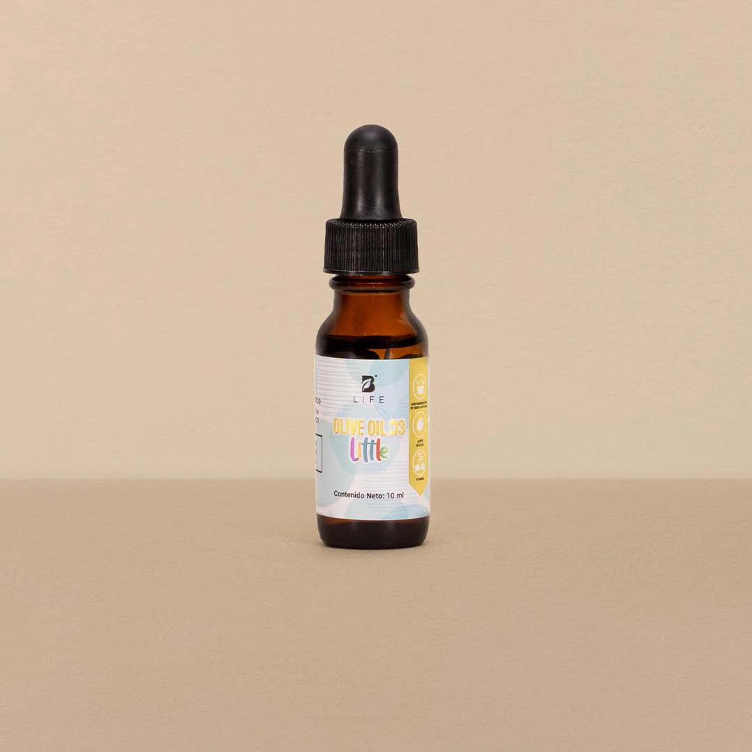 Vitamina D3 en Gotas con Aceite de Oliva | 400 UI | para Mayores de 3 Años