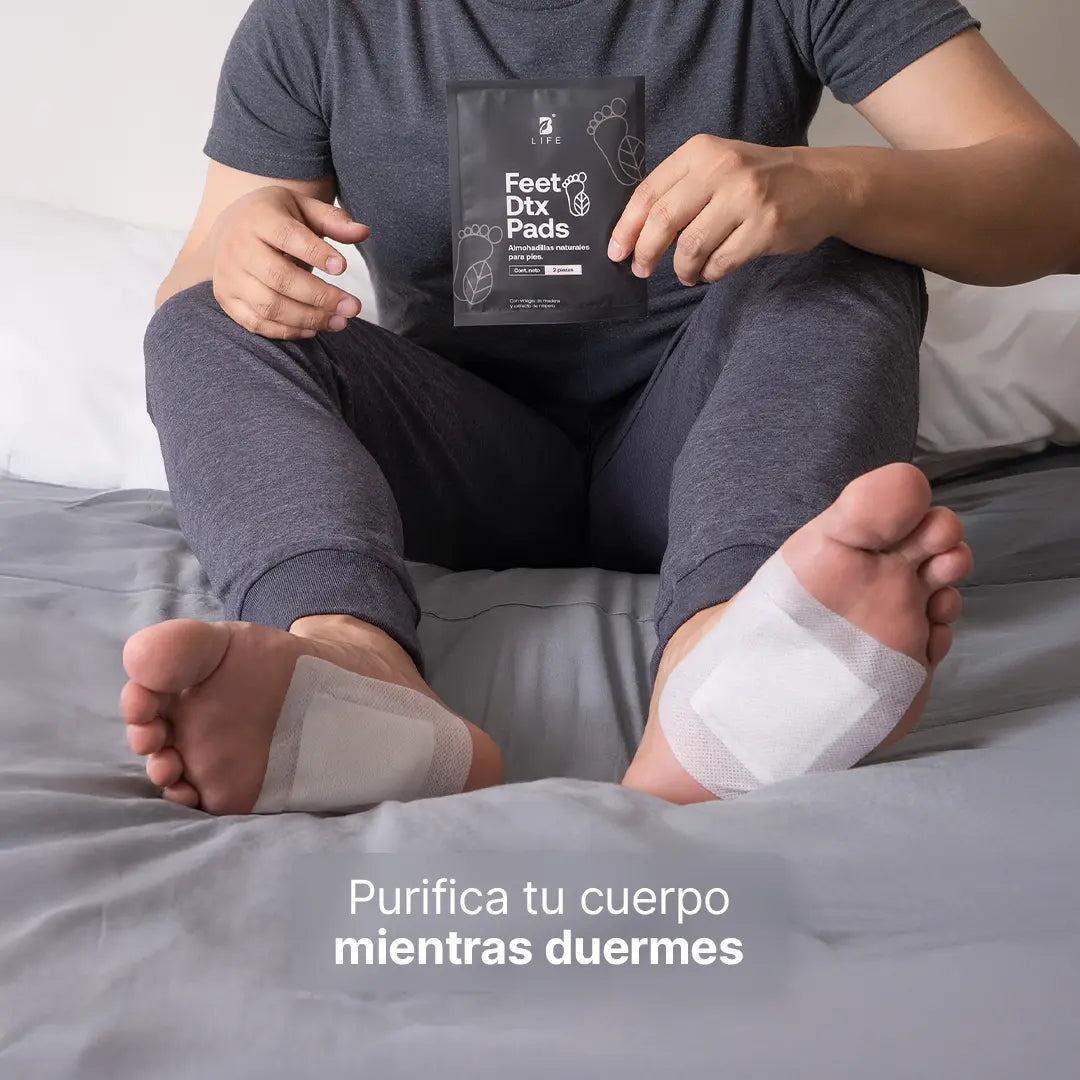Feet Dtx Pads | Parches Desintoxicantes para Pies 40 pares
