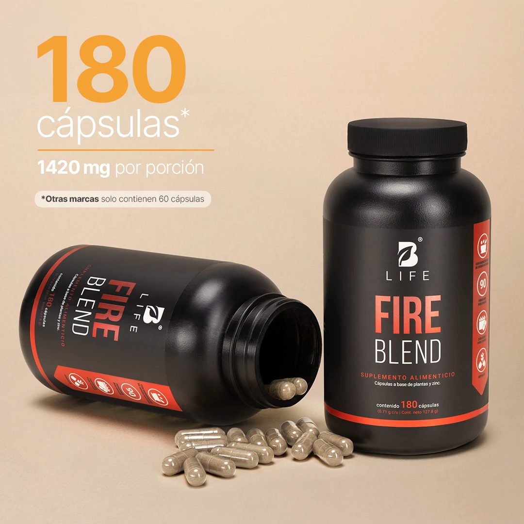 Fórmula con Maca, Damiana, Fenogreco y Tribulus | 180 cápsulas de 1420 mg por porción