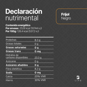 Frijol Negro Orgánico | 2 kg