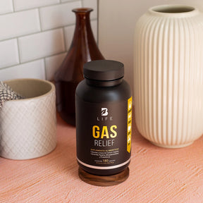 Mezcla de Carbón Vegetal, Camomila, Papaína, Alfa-Galactosidasa y Probióticos | 180 cápsulas