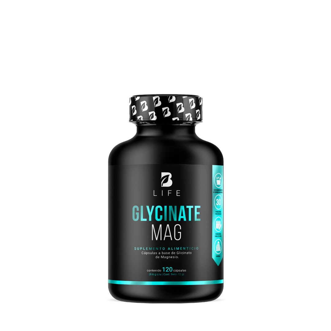 Glicinato de Magnesio | Alta Absorción | con 1800 mg por porción