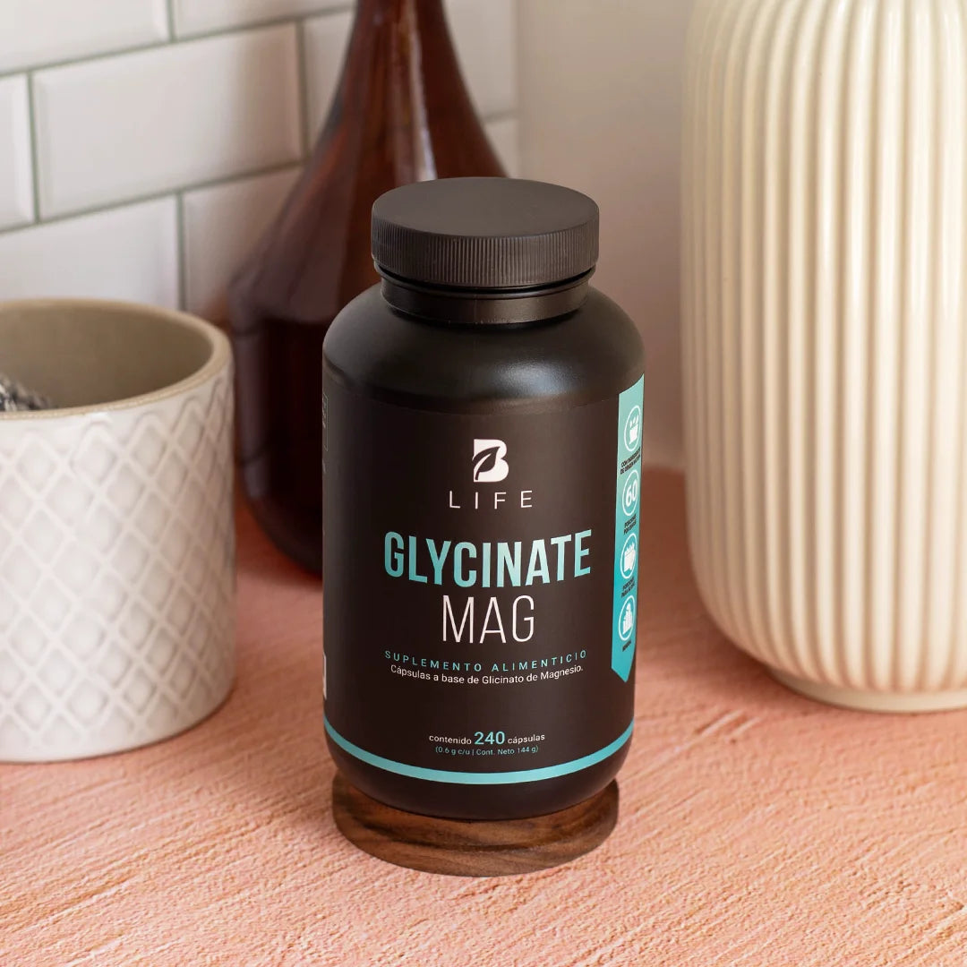 Glicinato de Magnesio | Alta Absorción | con 1800 mg por porción