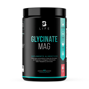 Glicinato de Magnesio en Polvo | 600 g | 60 porciones | Sabor Raspberry Lemonade