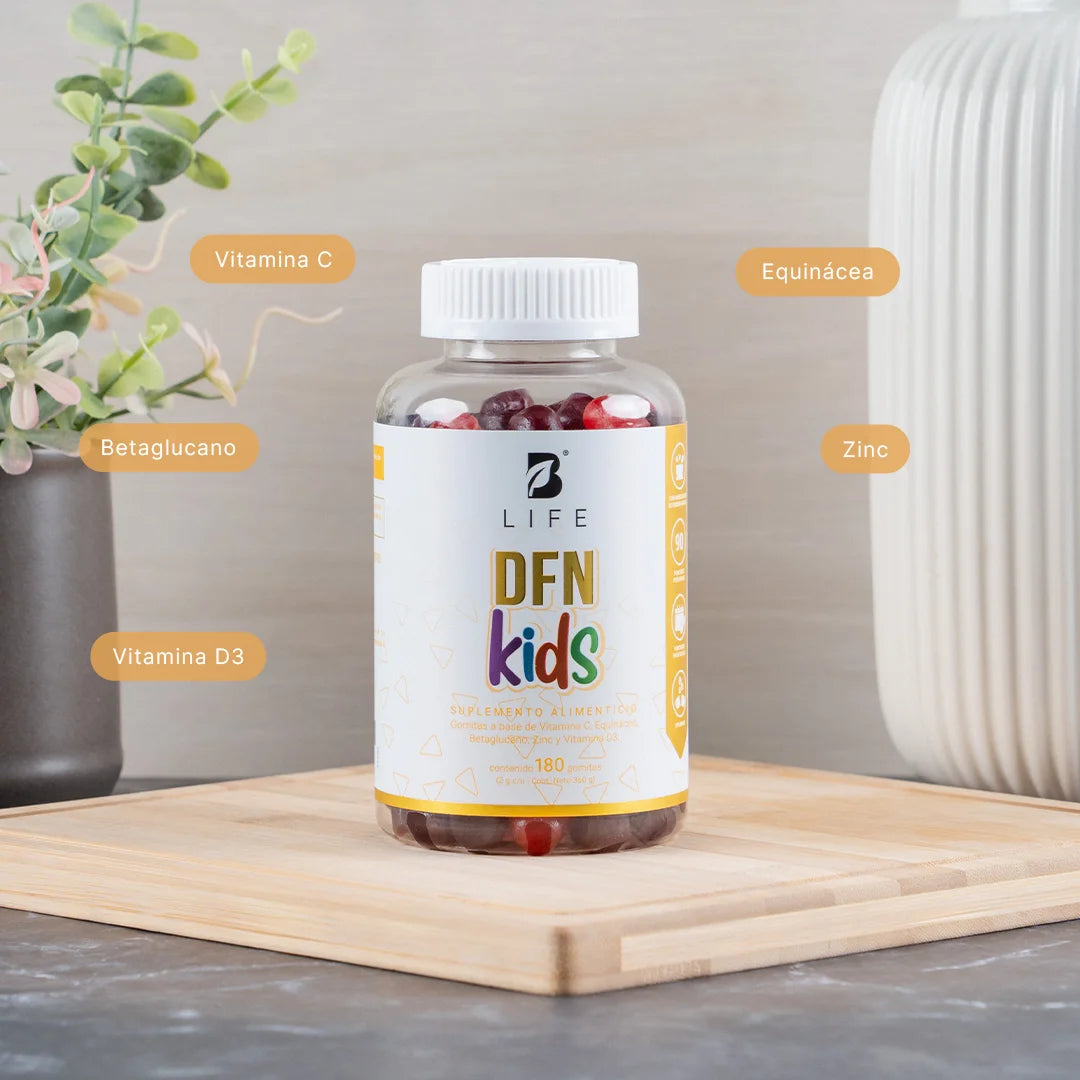 Vitaminas en Gomitas | Vitamina C, D3, Echinacea y Zinc | Sin Azúcar Añadida | 180 gomitas