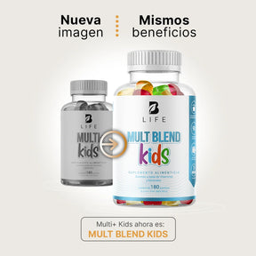 Gomitas con Vitaminas y Minerales | Sin Azúcar Añadida | 180 Piezas