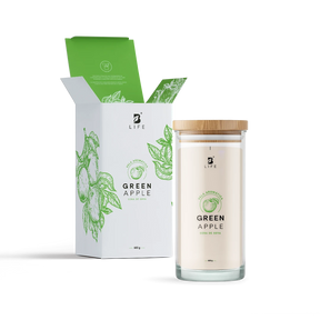 Green Apple Aromatic Candle | Vela Aromática Frutas Verdes 600 g