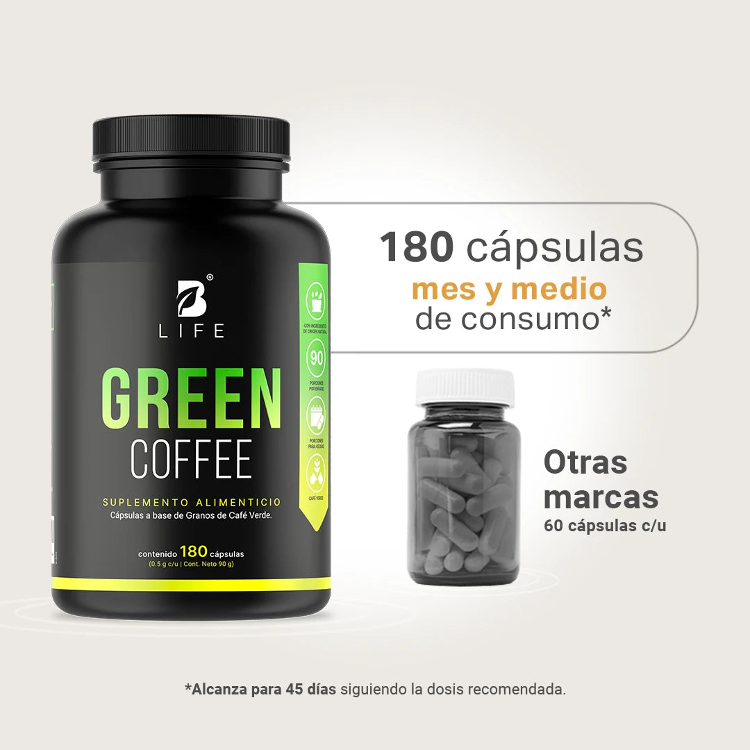 Café Verde Puro | 1000 mg por porción