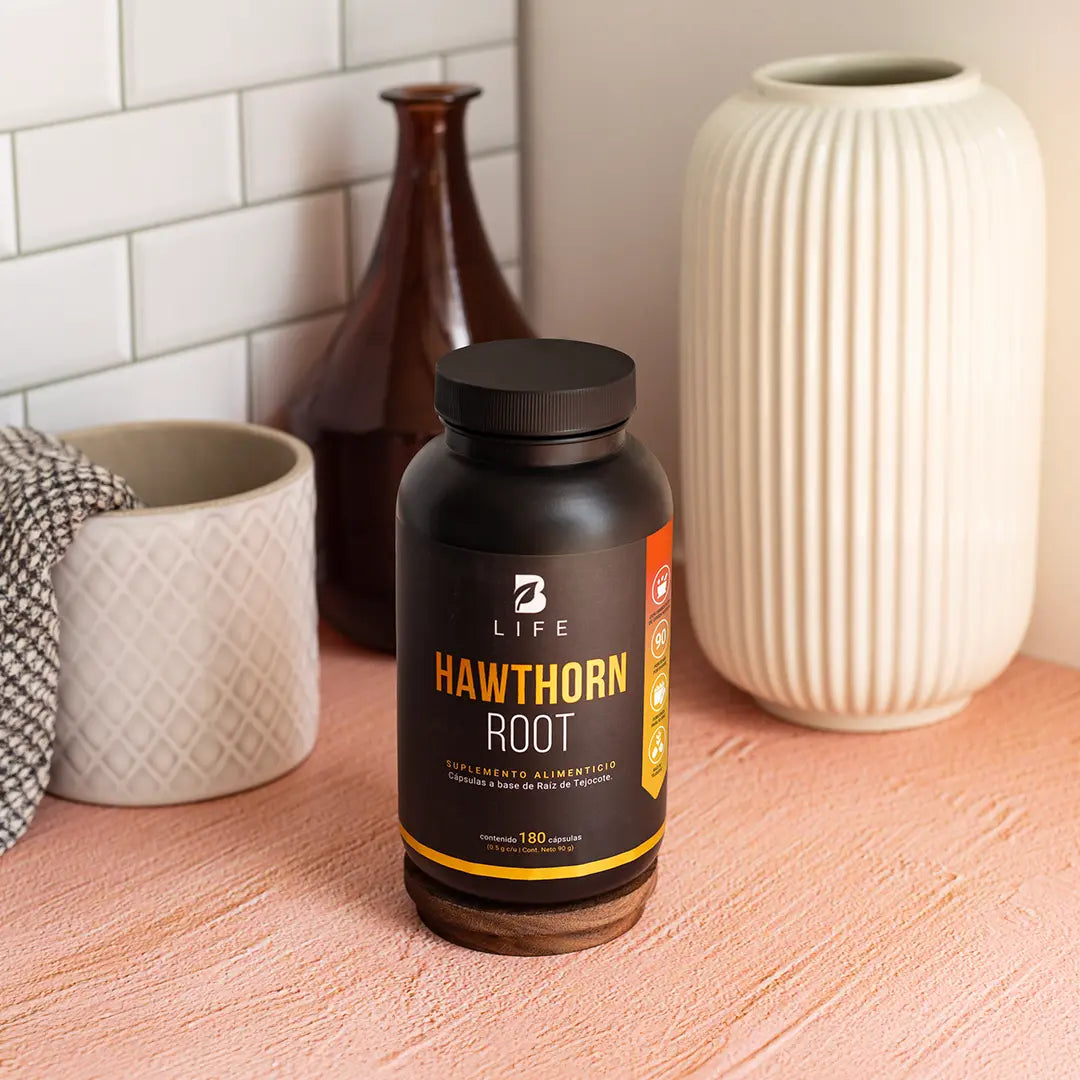 Raíz de Tejocote | 1000 mg por porción | 180 Cápsulas