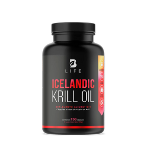 Aceite de Krill | 1000 mg de (EPA y DHA) con Astaxantina y Fosfolípidos