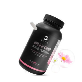 Myo & D-Chiro Inositol en cápsulas | Relación Ideal 40:1 de Alta Pureza | Fórmula Platinum | 2000 mg por porción