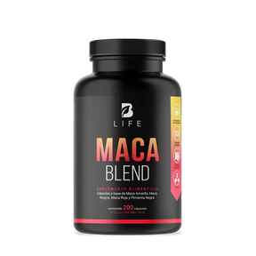 Complejo de Maca Amarilla, Negra y Roja con Pimienta Negra | 1000 mg por Porción