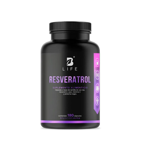 Resveratrol | con Uva Roja, Açaí, Vitamina C y Pimienta Negra | 1000 mg por porción