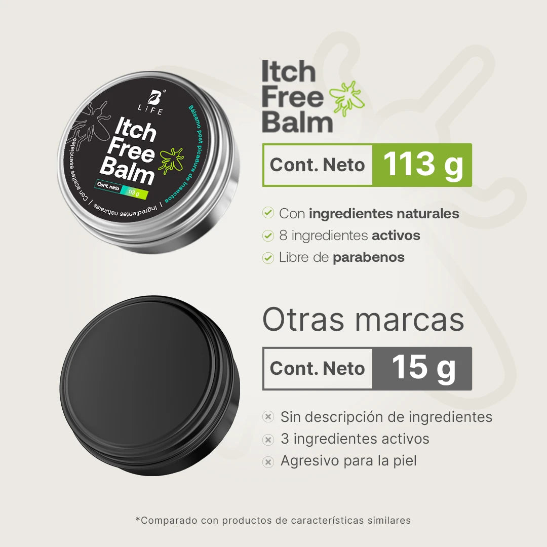 Itch Free Balm | Bálsamo Post-picaduras de insectos 2 piezas 113 g c/u