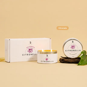 Kit 2 Pack Citronella Candle | Velas de Citronela 260 g c/u