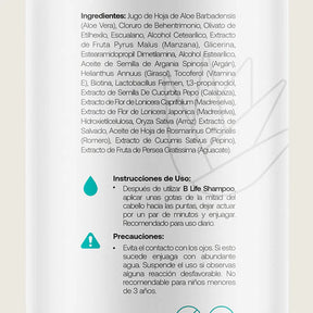 Kit Natural de Aloe Champú y Acondicionador 800 ml c/u