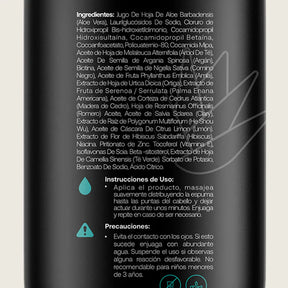 Kit Natural de Aloe Champú y Acondicionador 800 ml c/u