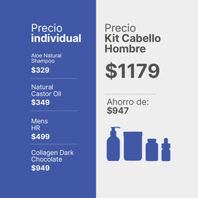 Kit Cabello Hombre