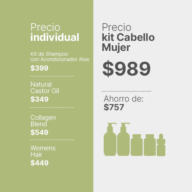 Kit Cabello Sano Mujer