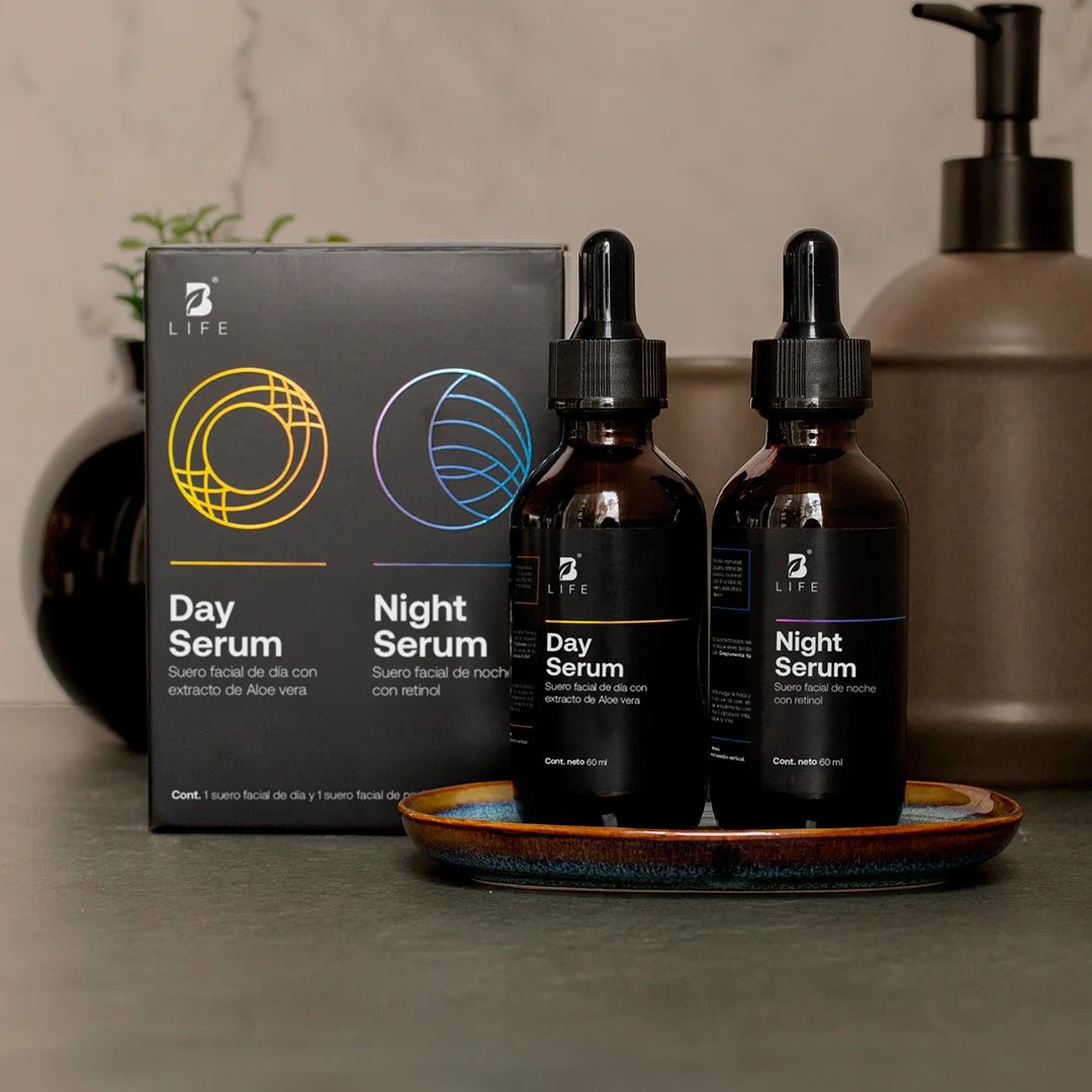 Kit Day & Night Serum | Kit de Sérums de Día y Noche 60 ml c/u