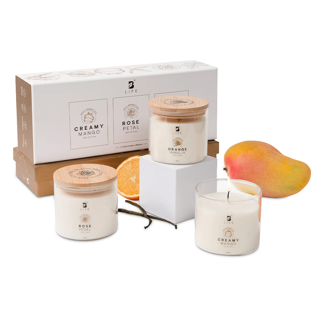 Kit de 3 Velas Summer Dreams 250 g c/u