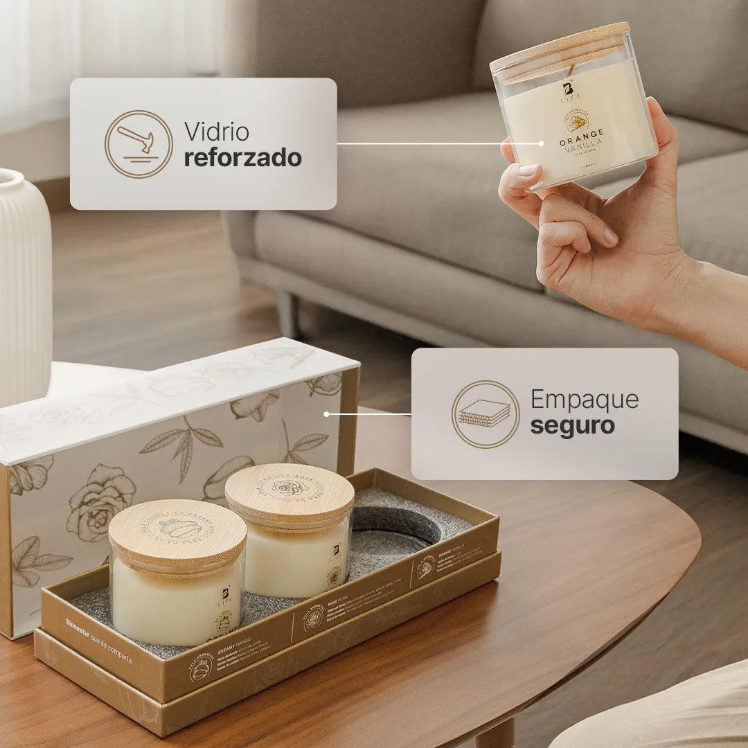 Kit de 3 Velas Summer Dreams 250 g c/u