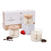 Kit de 3 Velas Sweet Delight 250g c/u