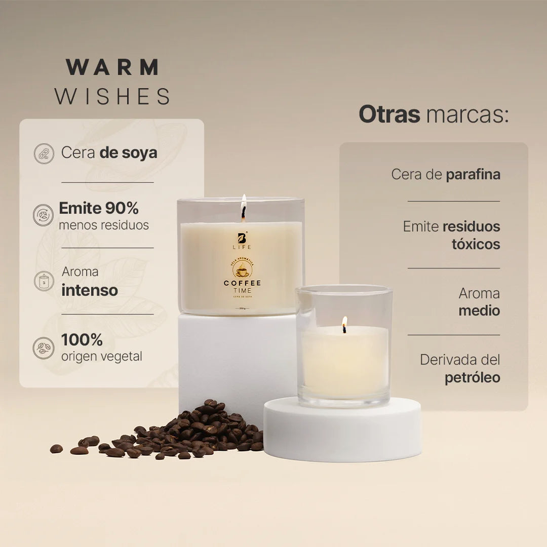 Kit de 3 Velas Warm Wishes 250 g c/u