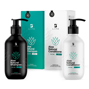 Kit Natural de Aloe Champú y Acondicionador 800 ml c/u