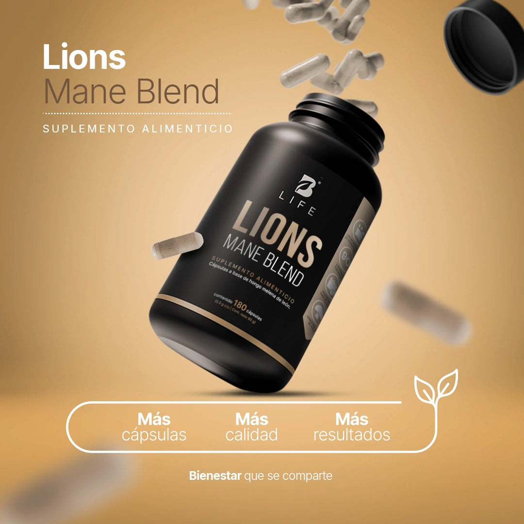 Hongo Melena de León Puro | 1000 mg por porción