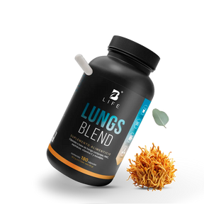 Mezcla con Cordyceps, NAC, Equinácea, Vitamina C y Eucalipto | 1000 mg por porción | 180 Cápsulas