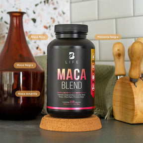 Complejo de Maca Amarilla, Negra y Roja con Pimienta Negra | 1000 mg por Porción