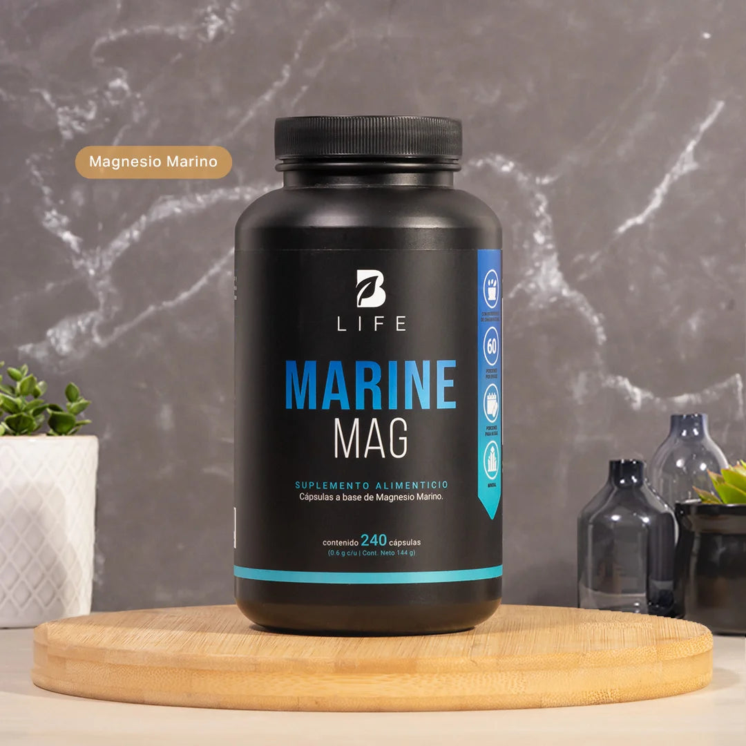 Magnesio Marino | 2400 mg por poción | 240 Cápsulas
