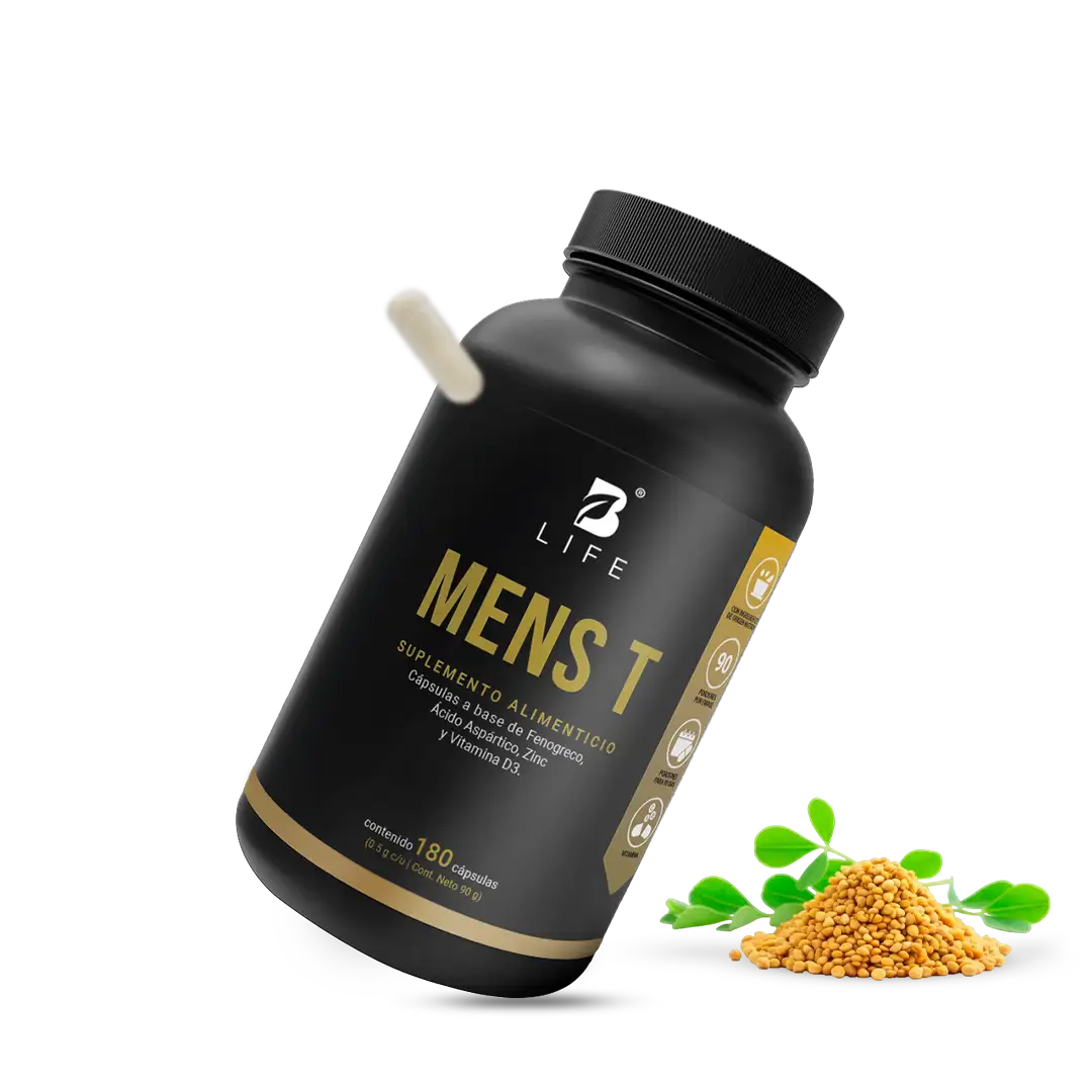 Mezcla de Vitaminas Para Hombre | Fenogreco, Ácido Aspártico, Arginina, Zinc y D3