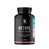 Mezcla con Metilfolato, Vitamina C, B6 y B12 | 500 mg por Cápsula | 180 Cápsulas