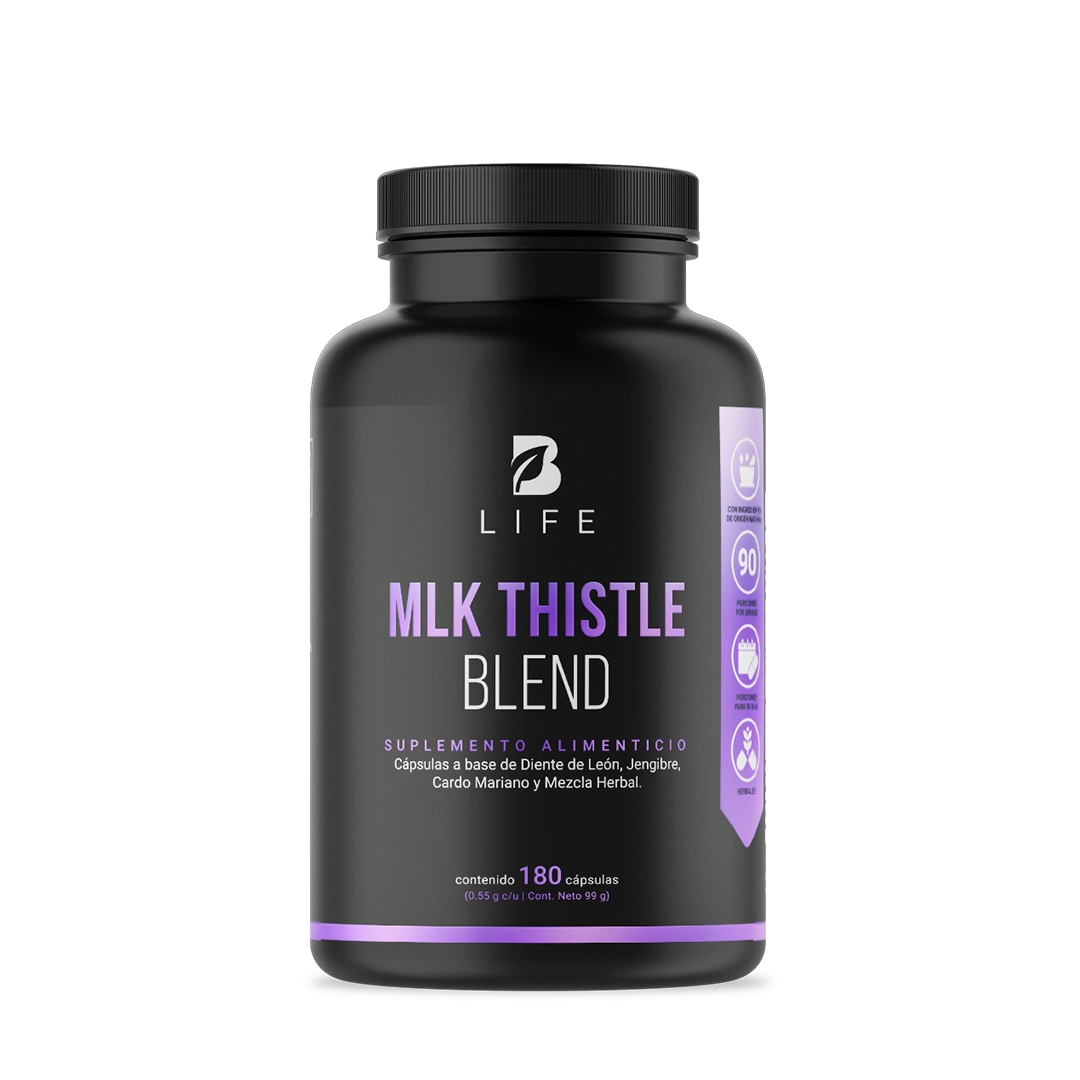 Cardo Mariano con Diente de León, Jengibre y Mezcla Herbal | 1100 mg por Porción