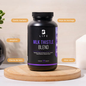 Cardo Mariano con Diente de León, Jengibre y Mezcla Herbal | 1100 mg por Porción