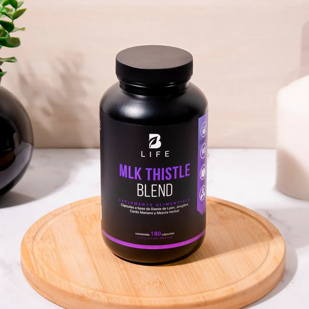 Cardo Mariano con Diente de León, Jengibre y Mezcla Herbal | 1100 mg por Porción