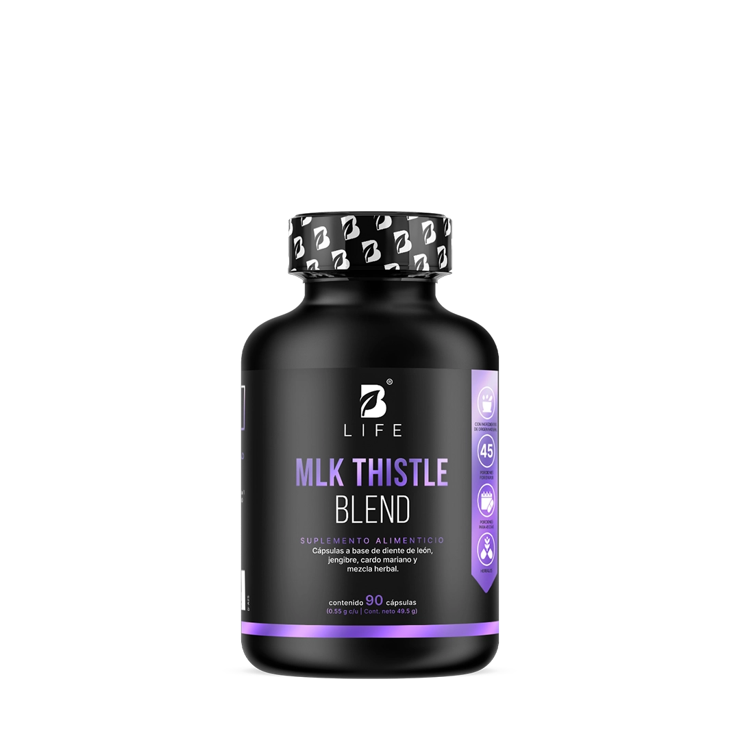 Cardo Mariano con Diente de León, Jengibre y Mezcla Herbal | 1100 mg por Porción