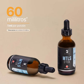 Mezcla de Zeolita, Vitamina C, MSM en Gotas | Adicionado con Zinc y Selenio | 60 ml