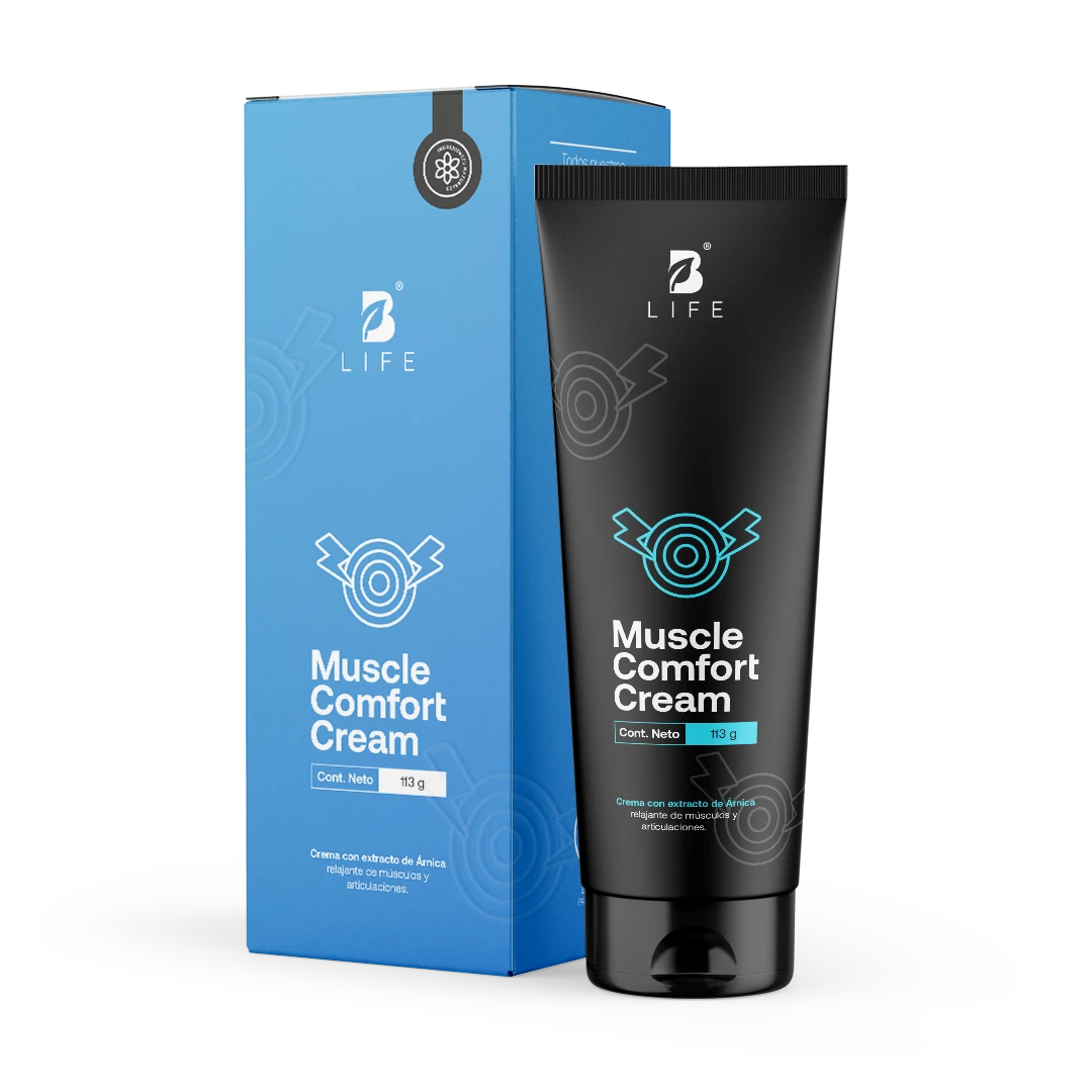 Muscle Comfort Cream B Life. Crema con Árnica y Mentol