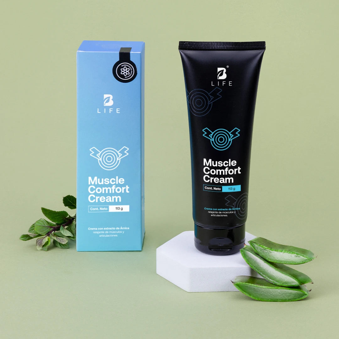 Muscle Comfort Cream B Life. Crema con Árnica y Mentol